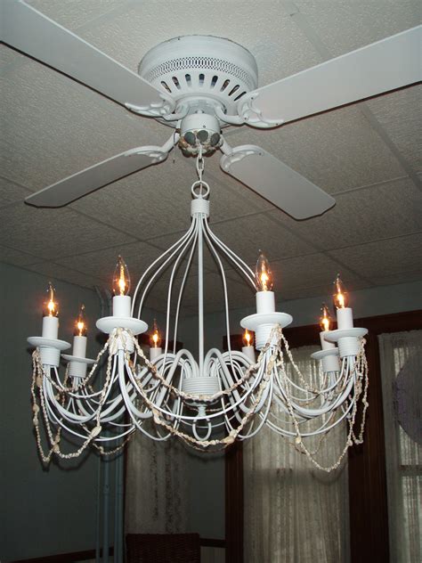 matching ceiling fans and chandeliers